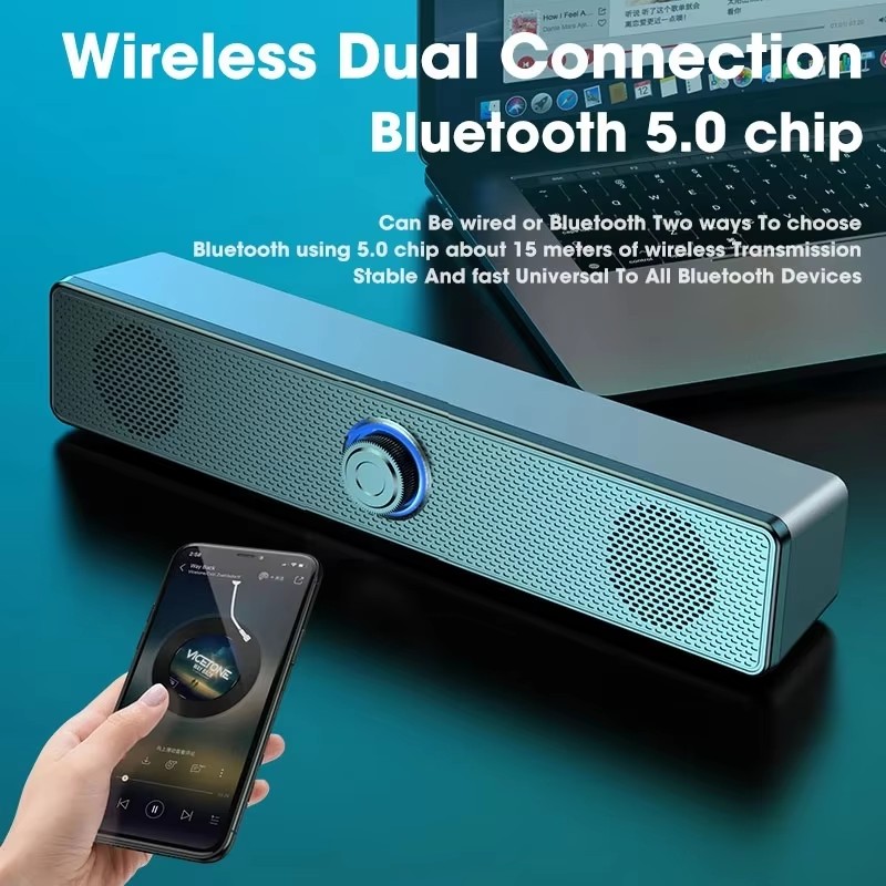 Home Cinema Tv - Muzyczny soundbar Komputerowy głośnik przewodowy i