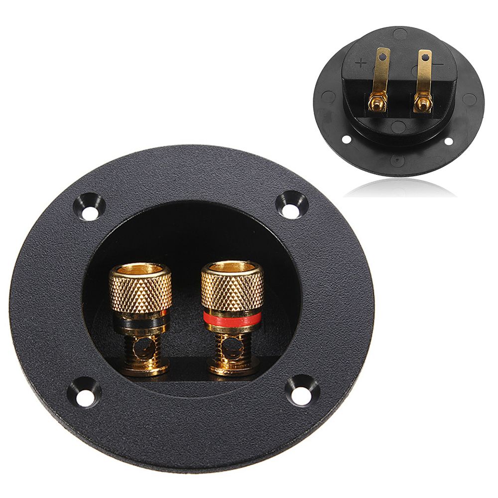 Home Cinema Accessories - Czarne, nowe złącza terminalowe do głośników,