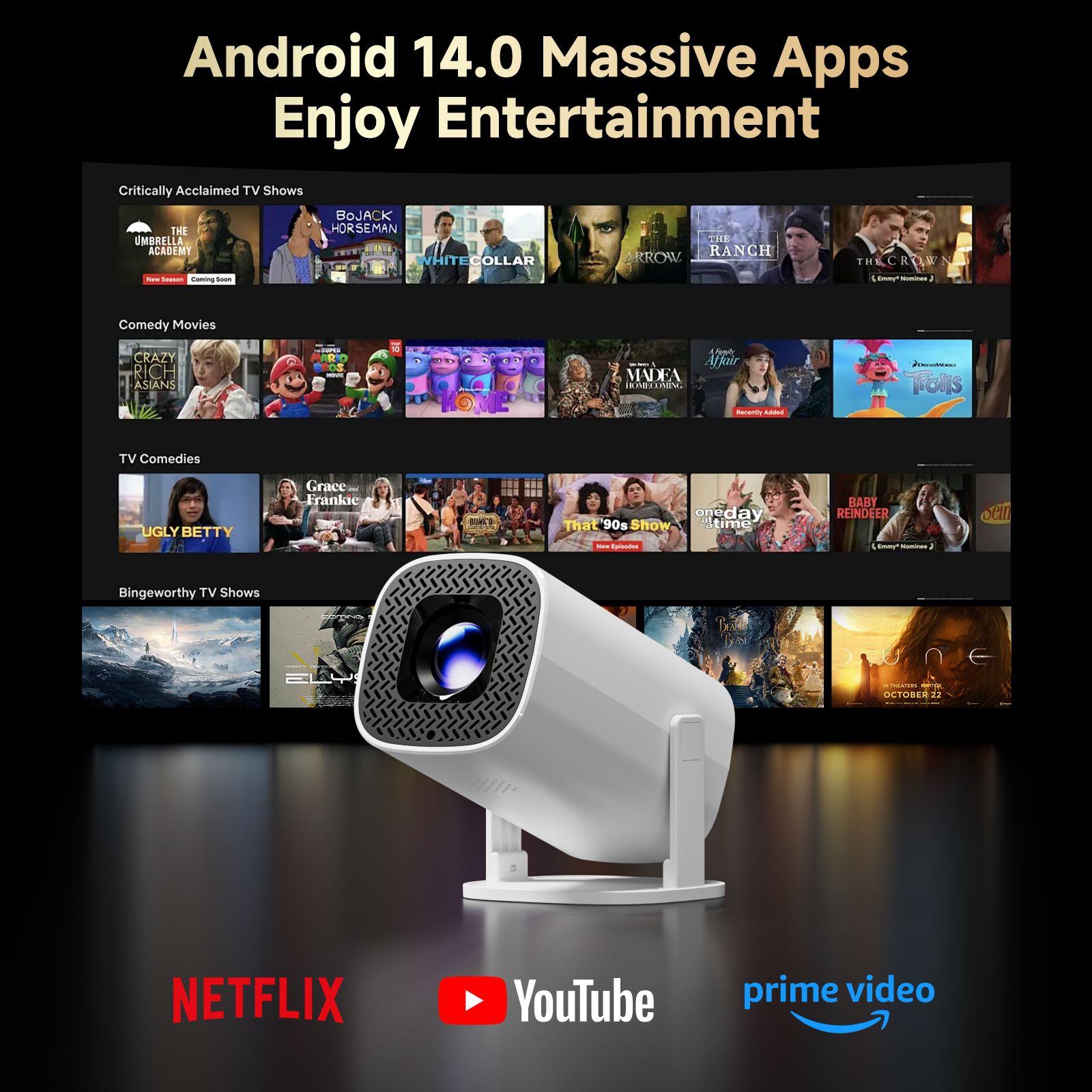 HONGTOP P30PRO Inteligentny Mi – Home Cinema Night recenzja i cena