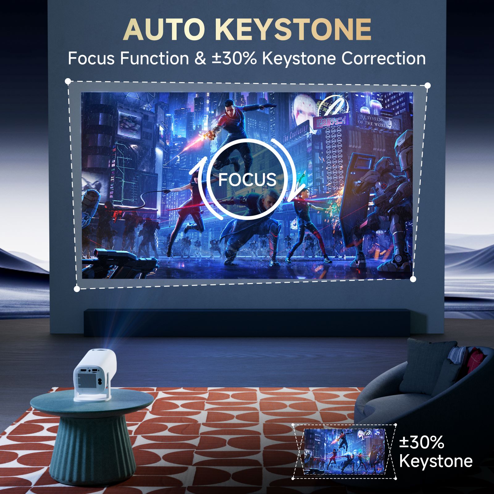 HONGTOP P30PRO Inteligentny Mi – Home Cinema Night recenzja i cena