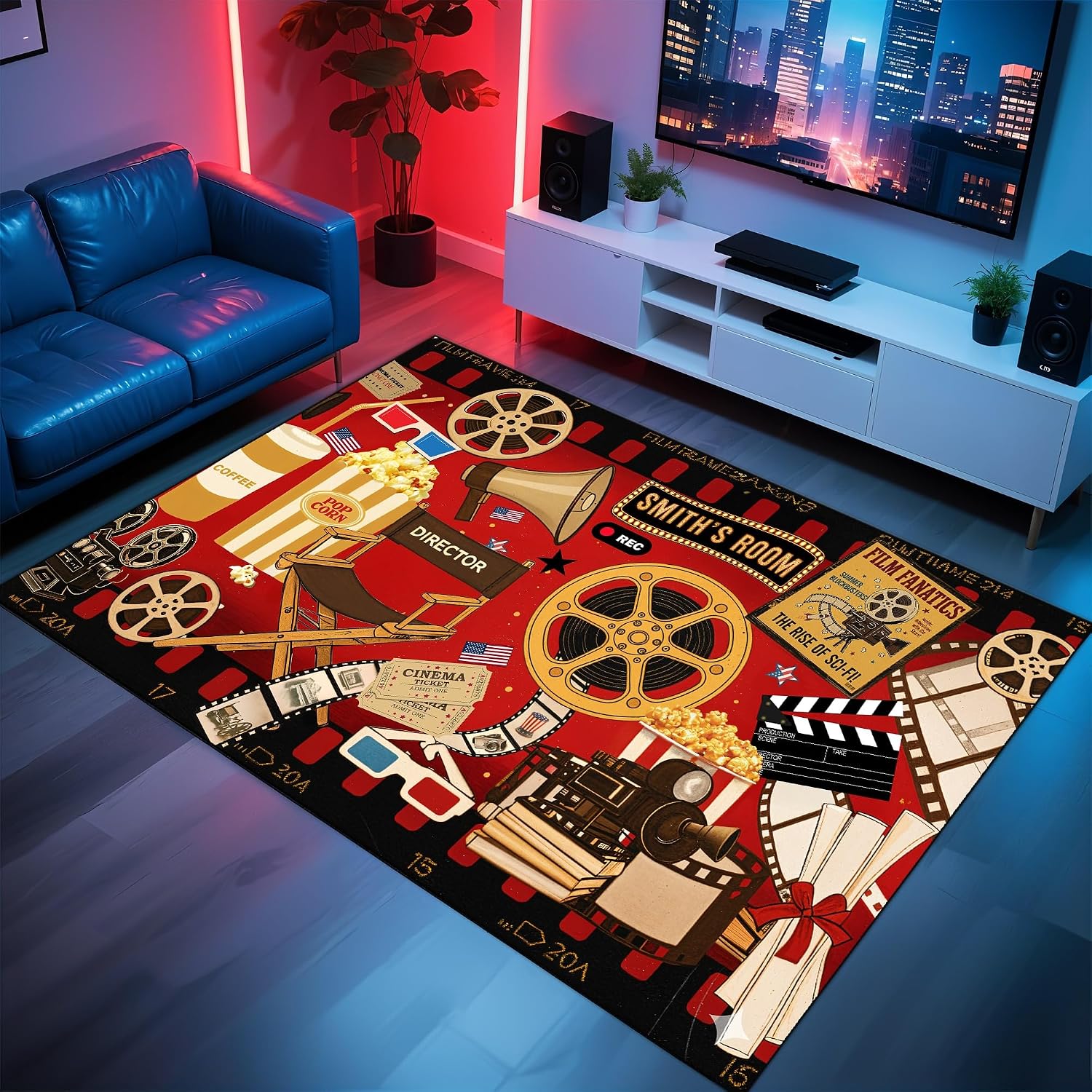 Dywan z motywem kinowym z możl – Home Cinema Night recenzja i cena