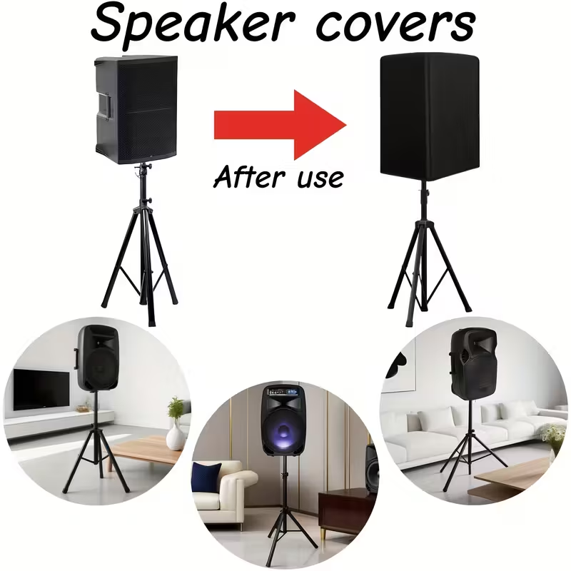 Wytrzymałe czarne pokrowce na  – Home Cinema Accessories recenzja i cena