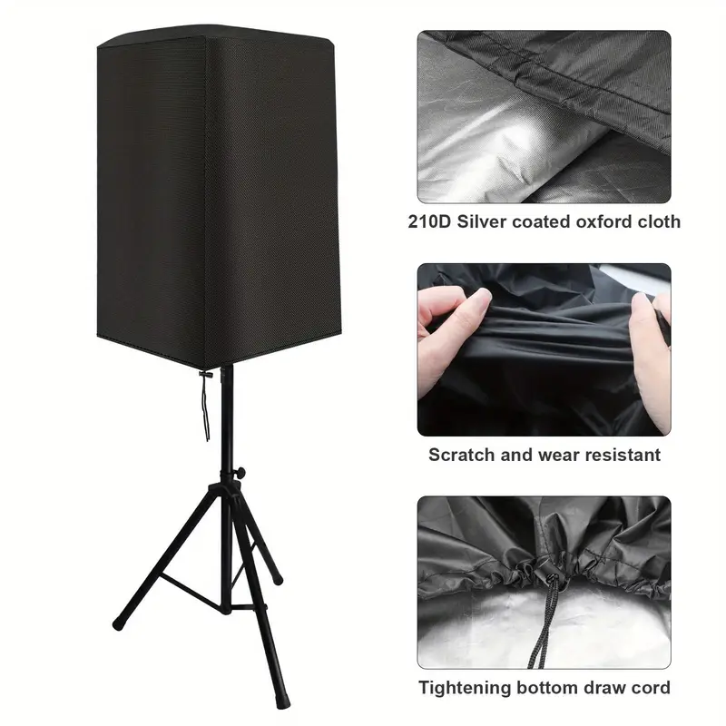 Wytrzymałe czarne pokrowce na  – Home Cinema Accessories recenzja i cena