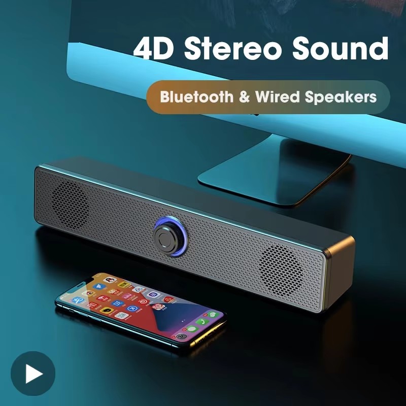 Muzyczny soundbar Komputerowy  – Home Cinema Tv recenzja i cena