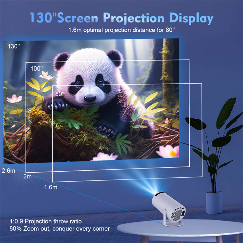 Nowy projektor HY300 4K z Andr – Home Cinema Night recenzja i cena