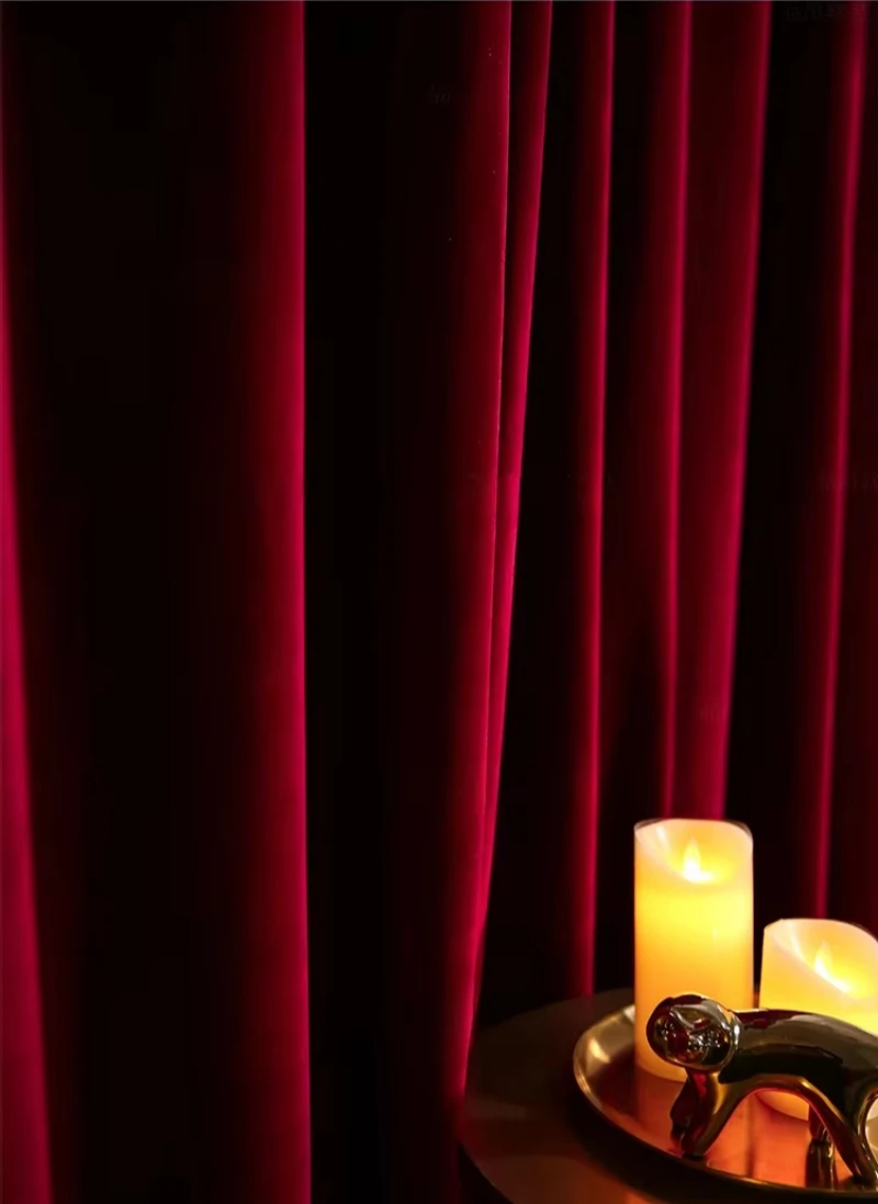 Nordycki współczesny bordowy c – Blackout Curtain Thick recenzja i cena