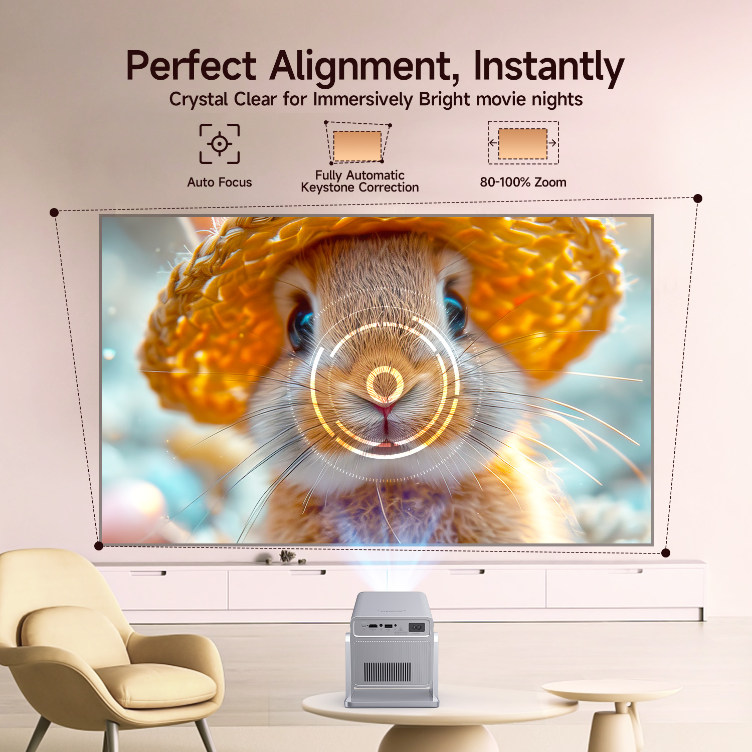Projektor Magcubic 8K HD 1080P – Home Cinema Night recenzja i cena