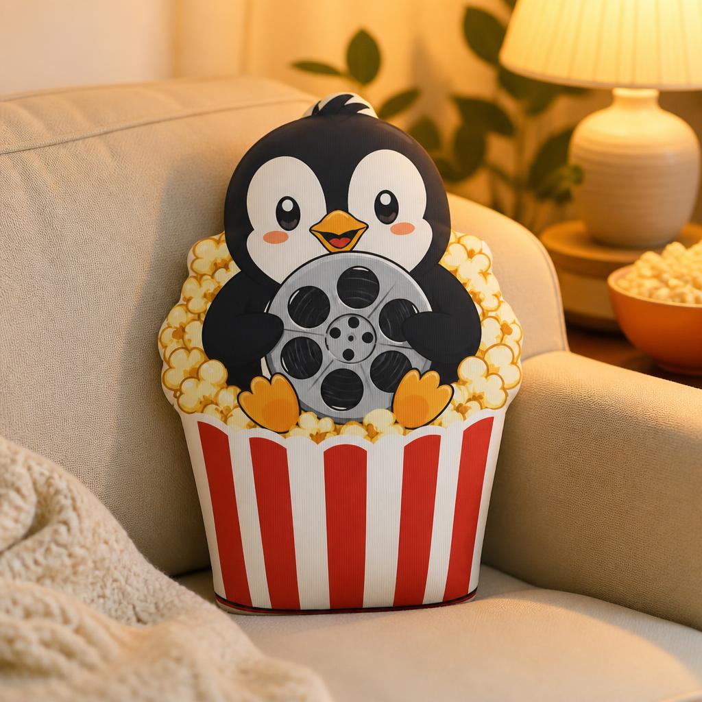 Pluszowa poduszka w kształcie  – Home Cinema Night recenzja i cena