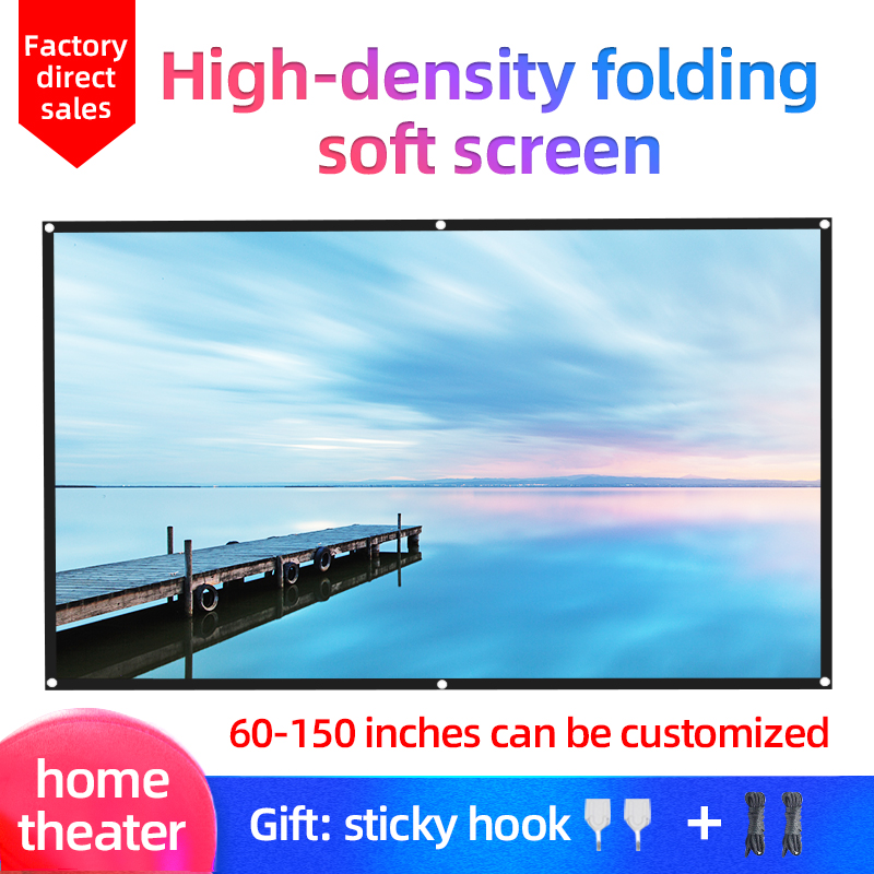 LEJIADA 4K Miękki Ekran Dwustr – Home Cinema Accessories recenzja i cena