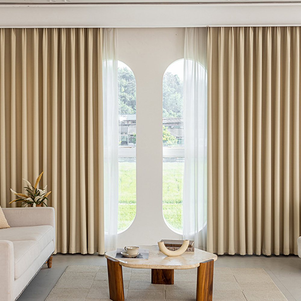 Nowoczesna minimalistyczna gru – Blackout Curtain Thick recenzja i cena