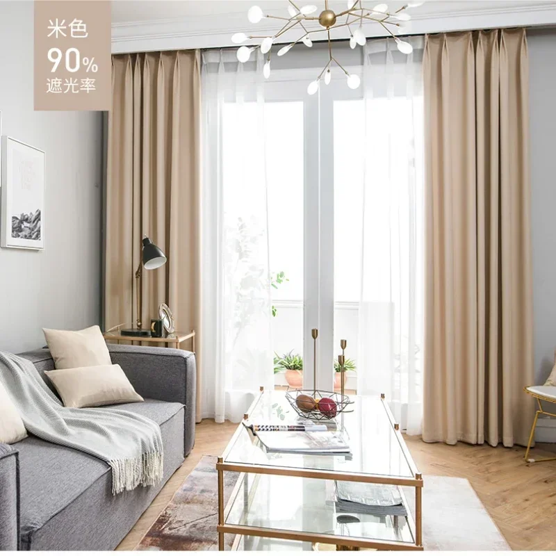 Bawełniane lniane zasłony zaci – Blackout Curtain Thick recenzja i cena
