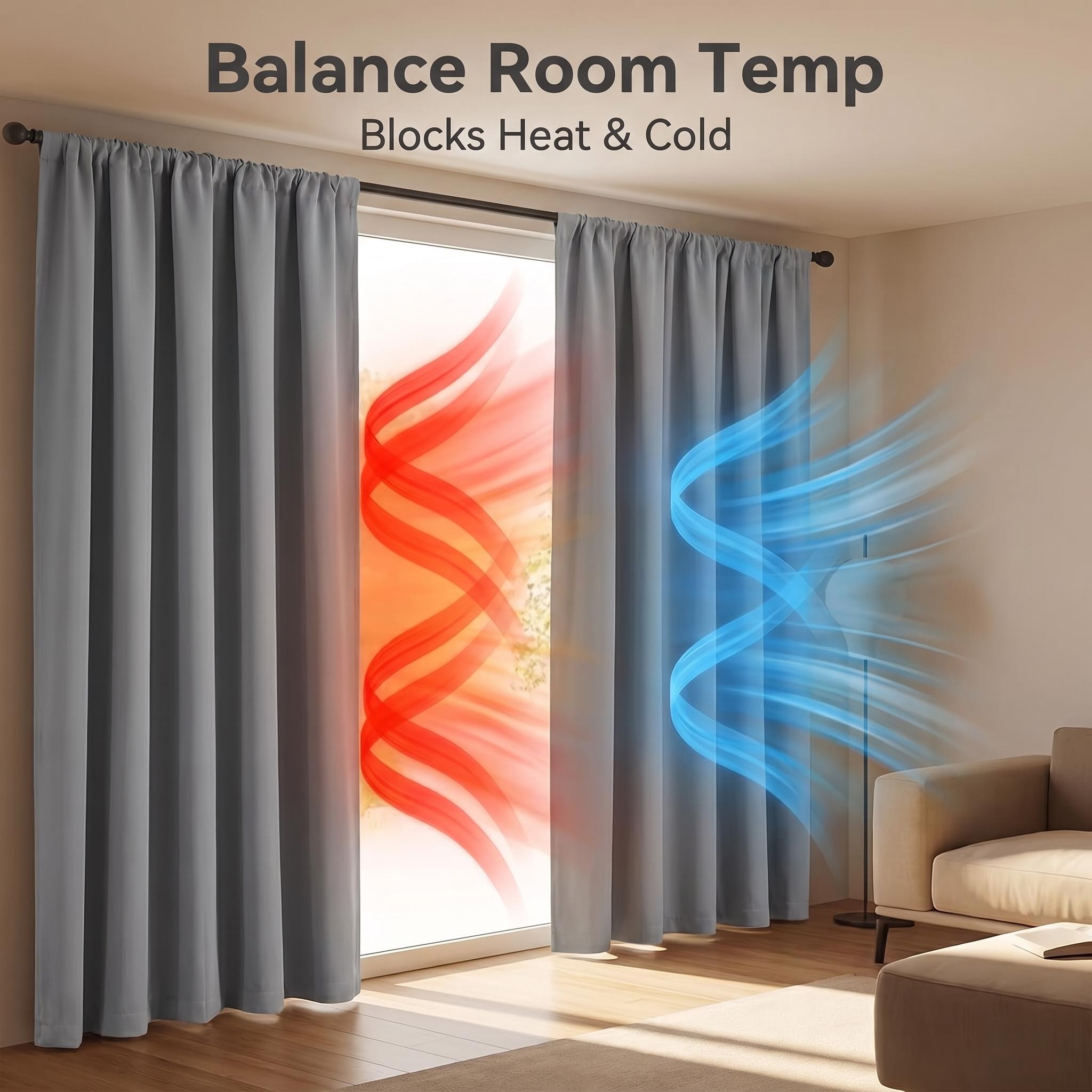 Zasłony zaciemniające 100%, dw – Blackout Curtain Thick recenzja i cena