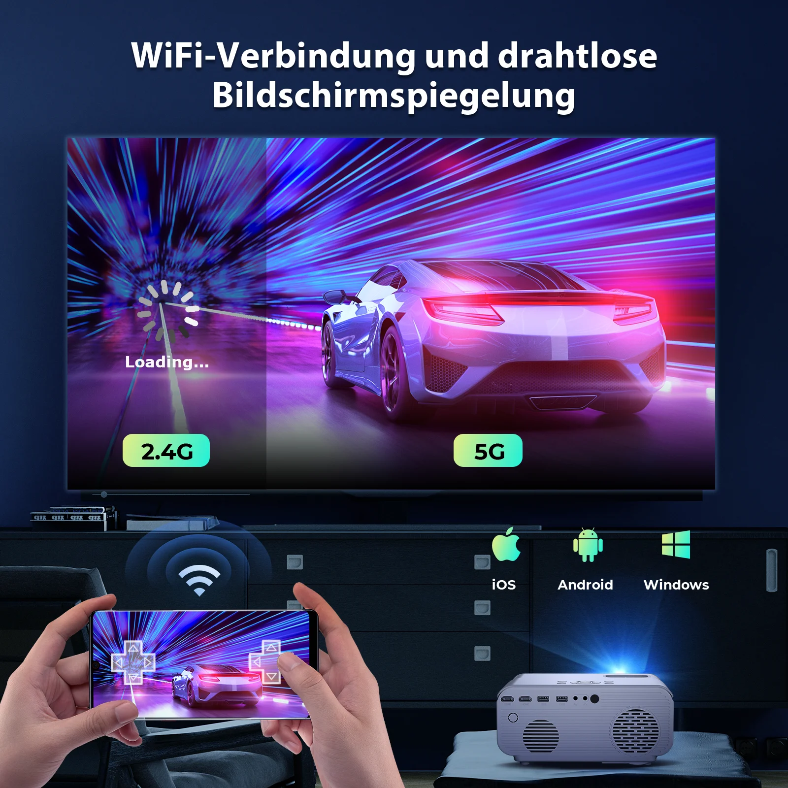 Projektor 2025 HD z obsługą 4K – Home Cinema Today recenzja i cena