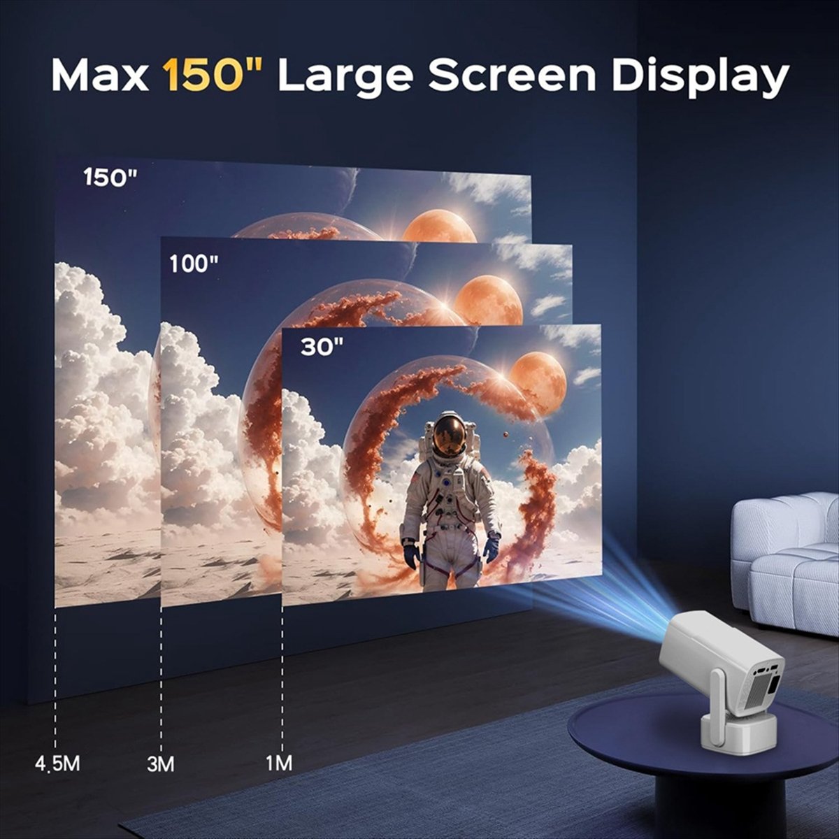 Projektor Mini Smart ONE DAY Y – Home Cinema Today recenzja i cena