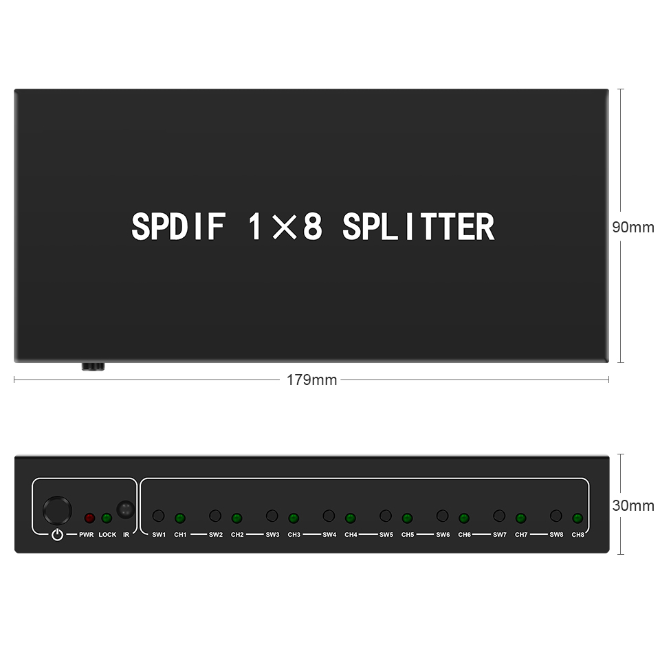 Optyczny rozdzielacz audio, 1  – Home Cinema Tv recenzja i cena