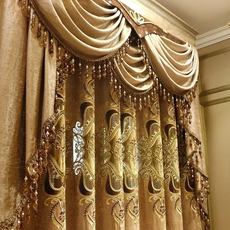 Haftowane w stylu europejskim  – Blackout Curtain Thick recenzja i cena
